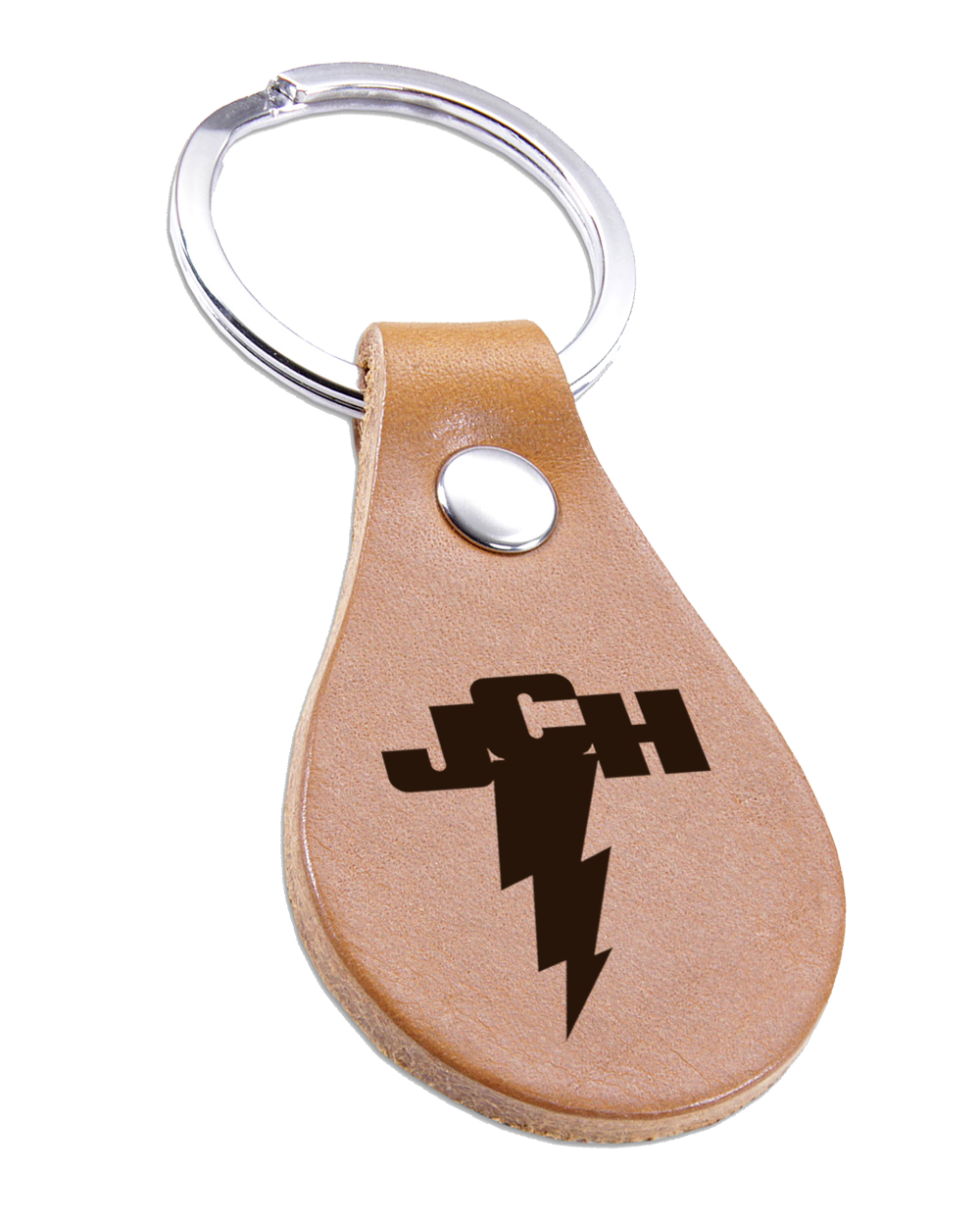 Leather Flash Keychain