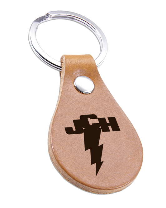 Leather Flash Keychain