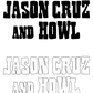 Jason Cruz & The Howl Logo Decal
